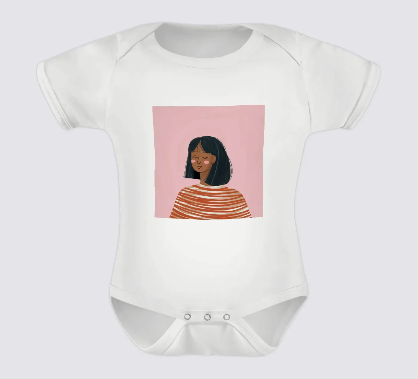 Pull rayé Serenity body bébé de Peak Delusion