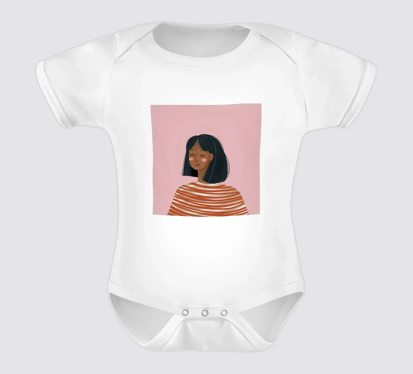 Pull rayé Serenity body bébé de Peak Delusion