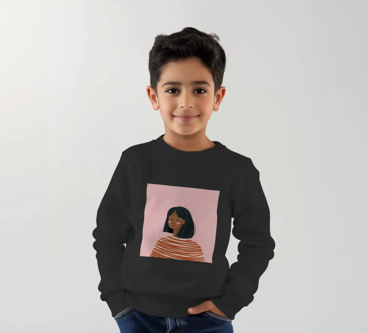 Maglione a righe Serenity felpa bambino da Peak Delusion