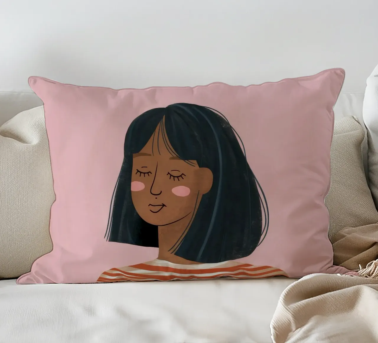 Maglione a righe Serenity cuscino da Peak Delusion