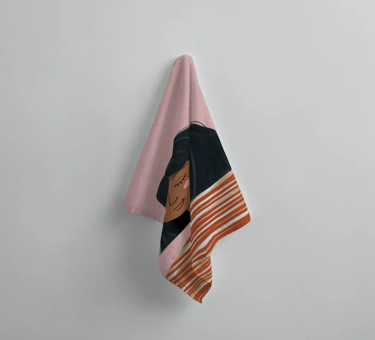 Maglione a righe Serenity asciugamano da bagno da Peak Delusion