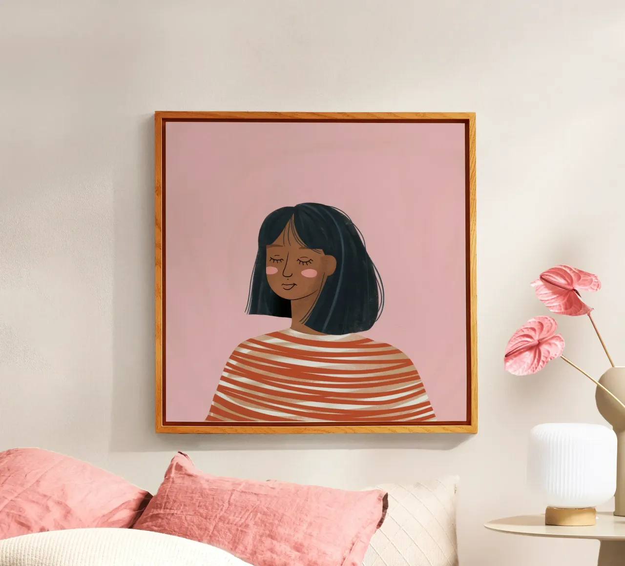 Pull rayé Serenity plexiglas de Peak Delusion