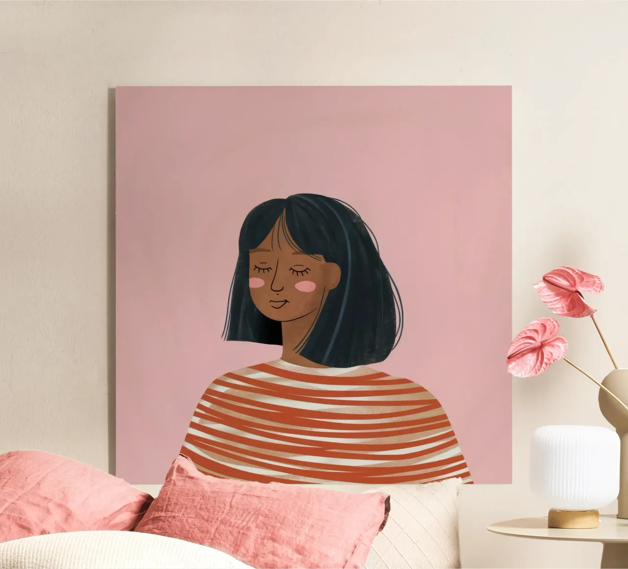 Pull rayé Serenity plexiglas de Peak Delusion