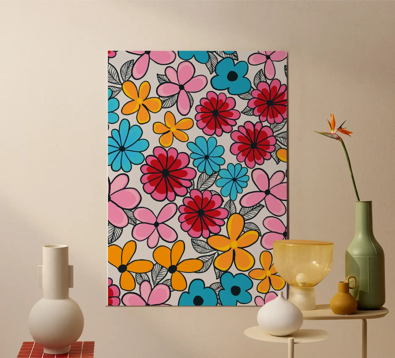 Summer love pattern poster da gulsengunel