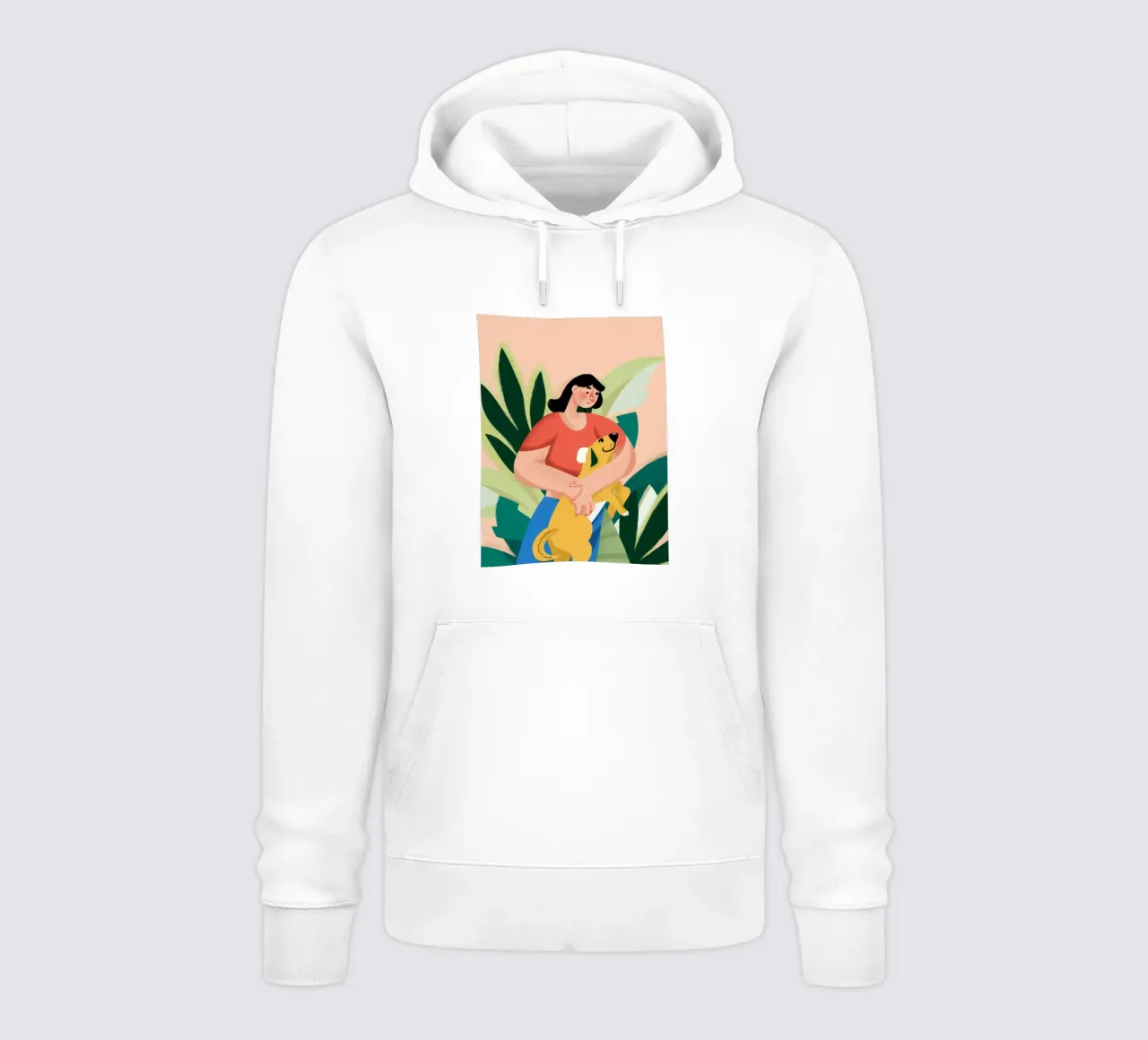 Zitrone Holding Ease Hoodie von Peak Delusion