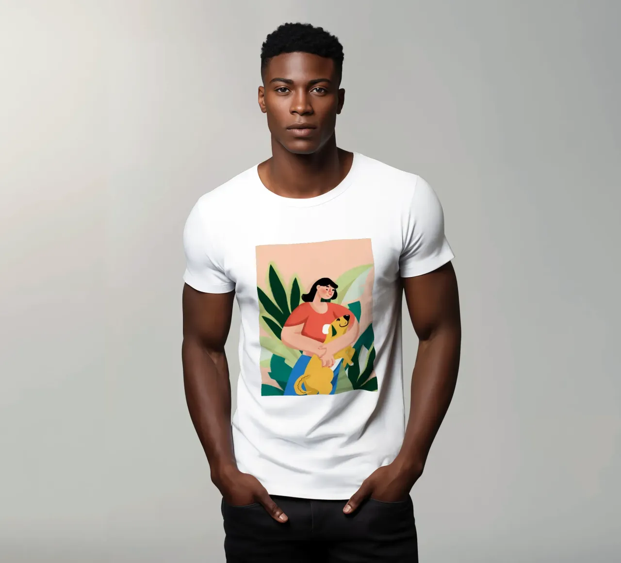 Zitrone Holding Ease T-Shirt von Peak Delusion