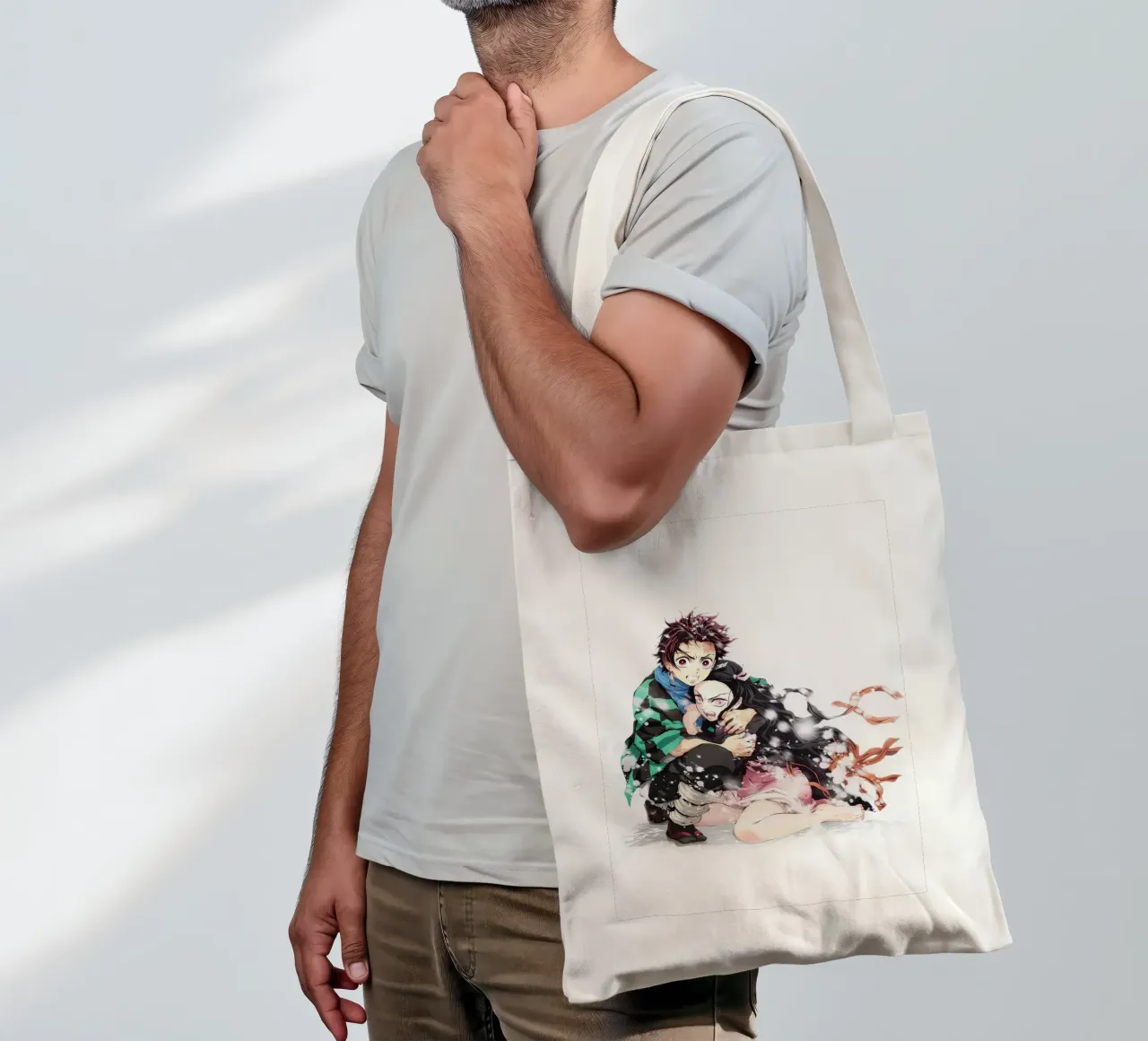Demon Slayer tote bag by NextPixel