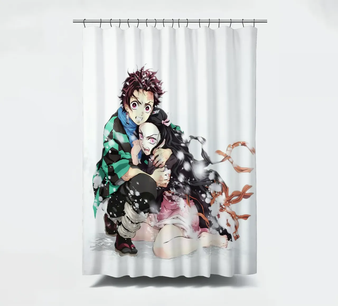 Demon Slayer shower curtain by NextPixel