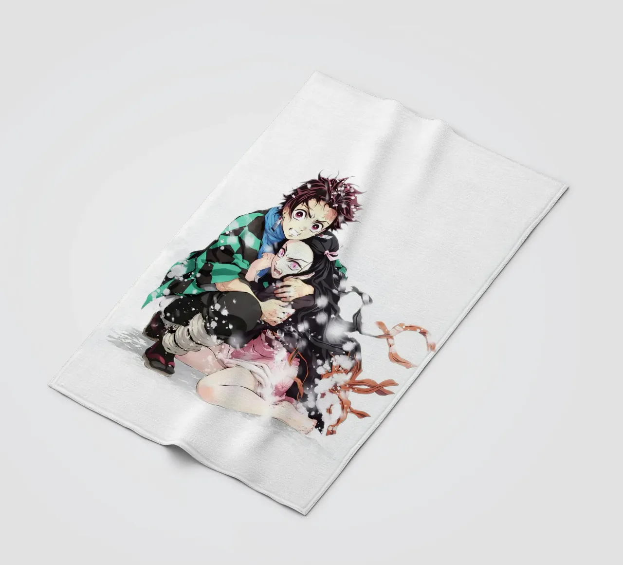 Demon Slayer fleece blanket by NextPixel