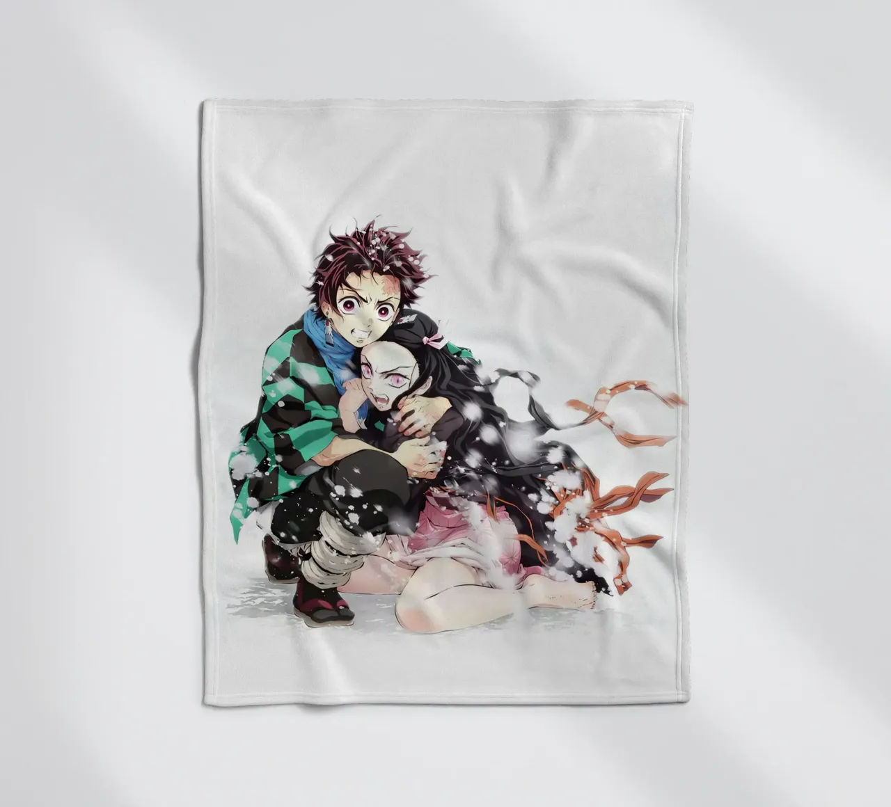 Demon Slayer fleece blanket by NextPixel