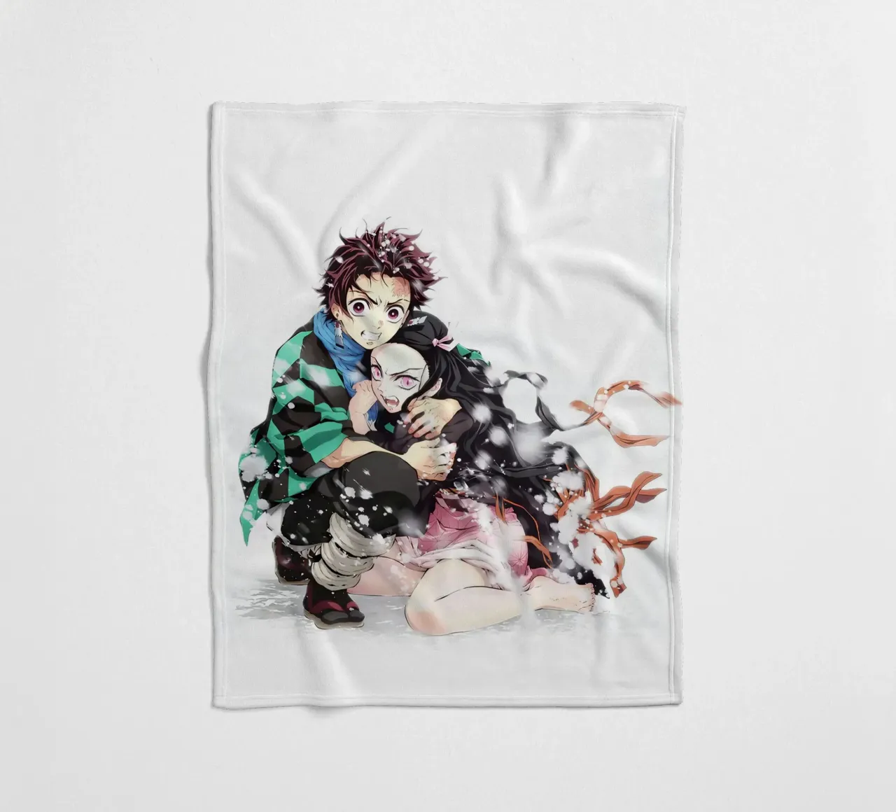 Demon Slayer fleece blanket by NextPixel