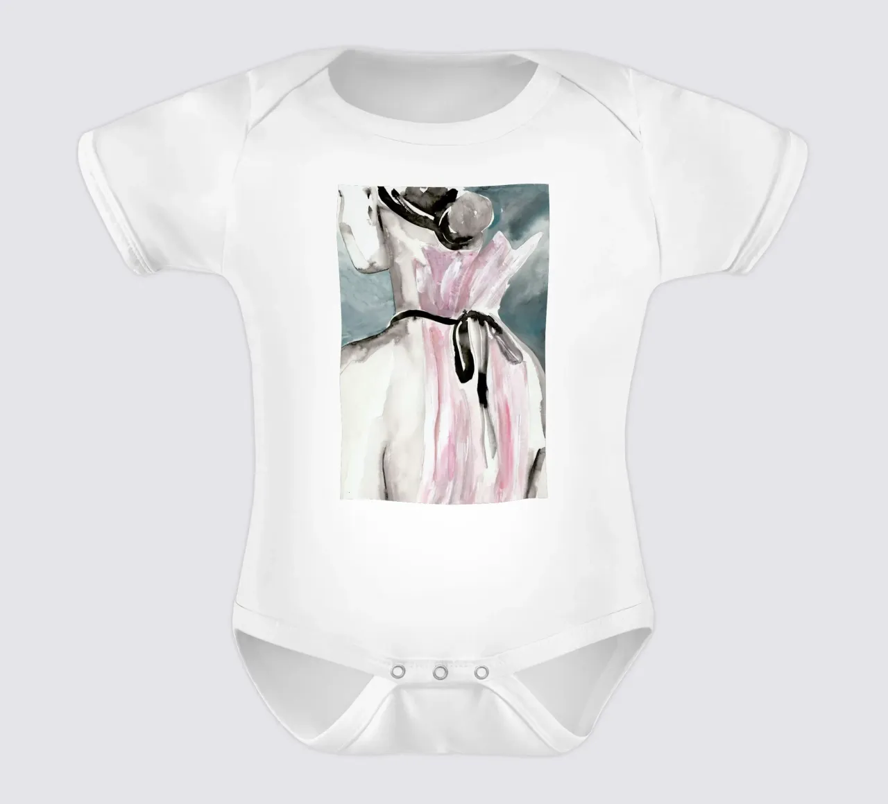 May I Have This Dance Kurzarm Babybody von Victoria Verbaan