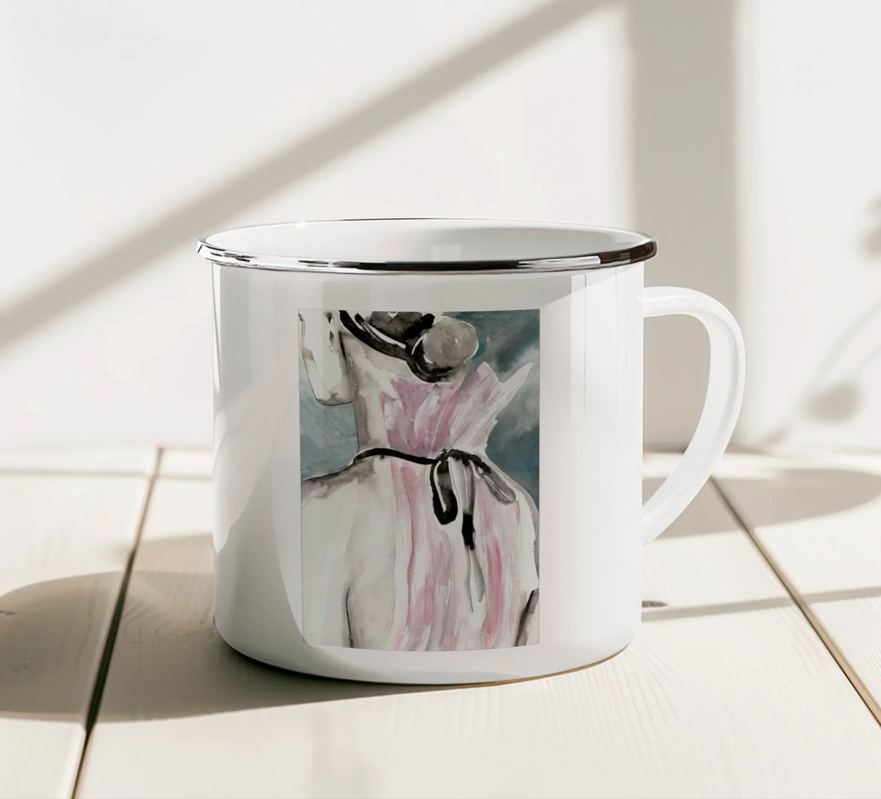 May I Have This Dance tazza in smalto da Victoria Verbaan