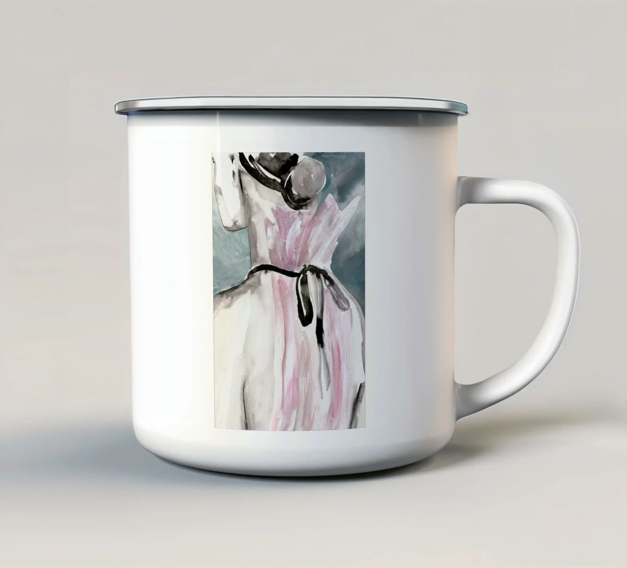 May I Have This Dance tazza in smalto da Victoria Verbaan