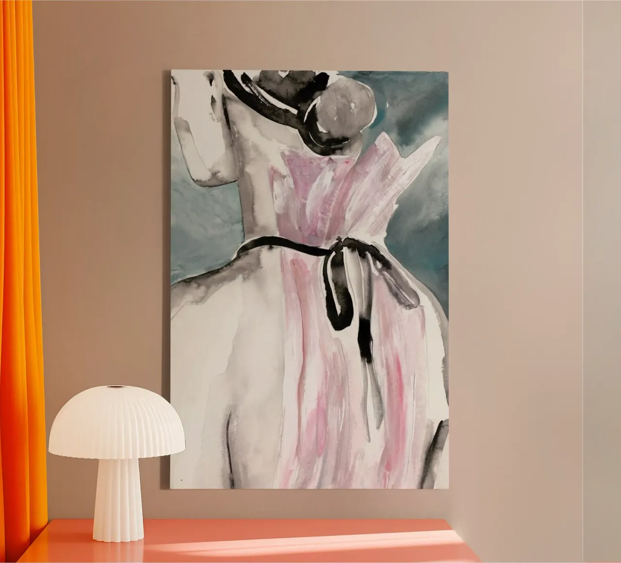 May I Have This Dance canvas by Victoria Verbaan