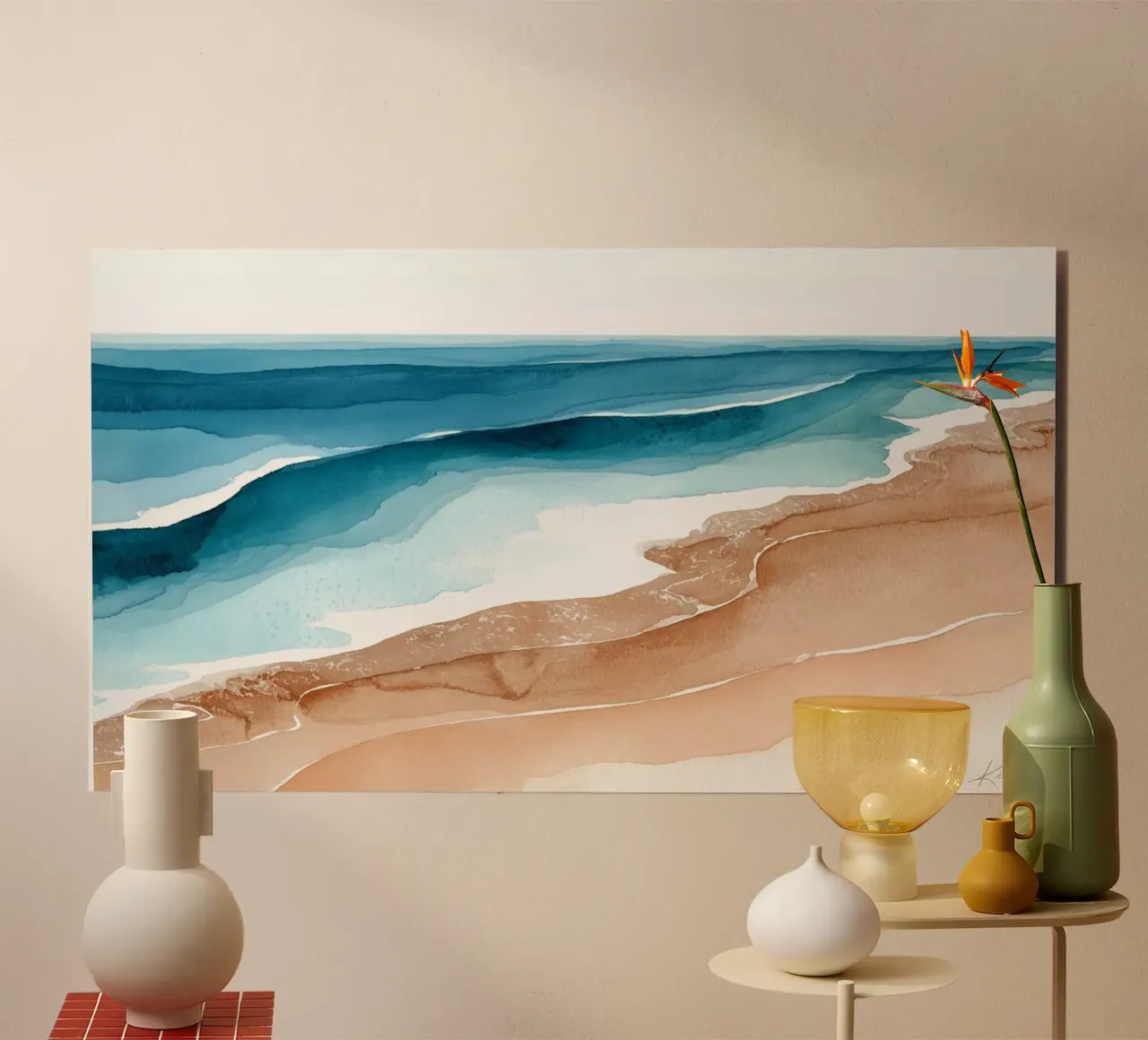 Maree mutevoli alluminio dibond da Matthias Keller Studio
