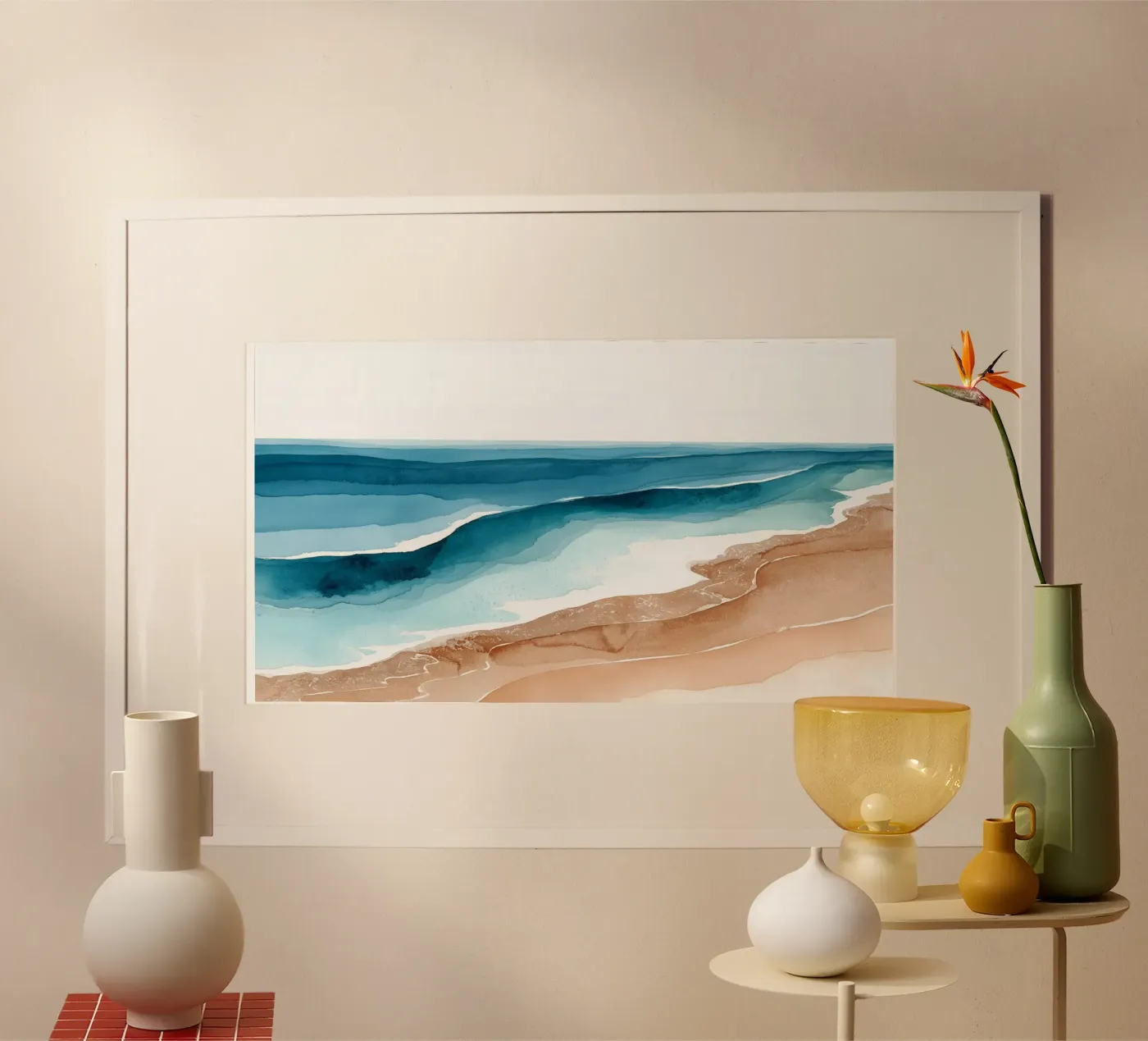 Shifting Tides poster da Matthias Keller Studio