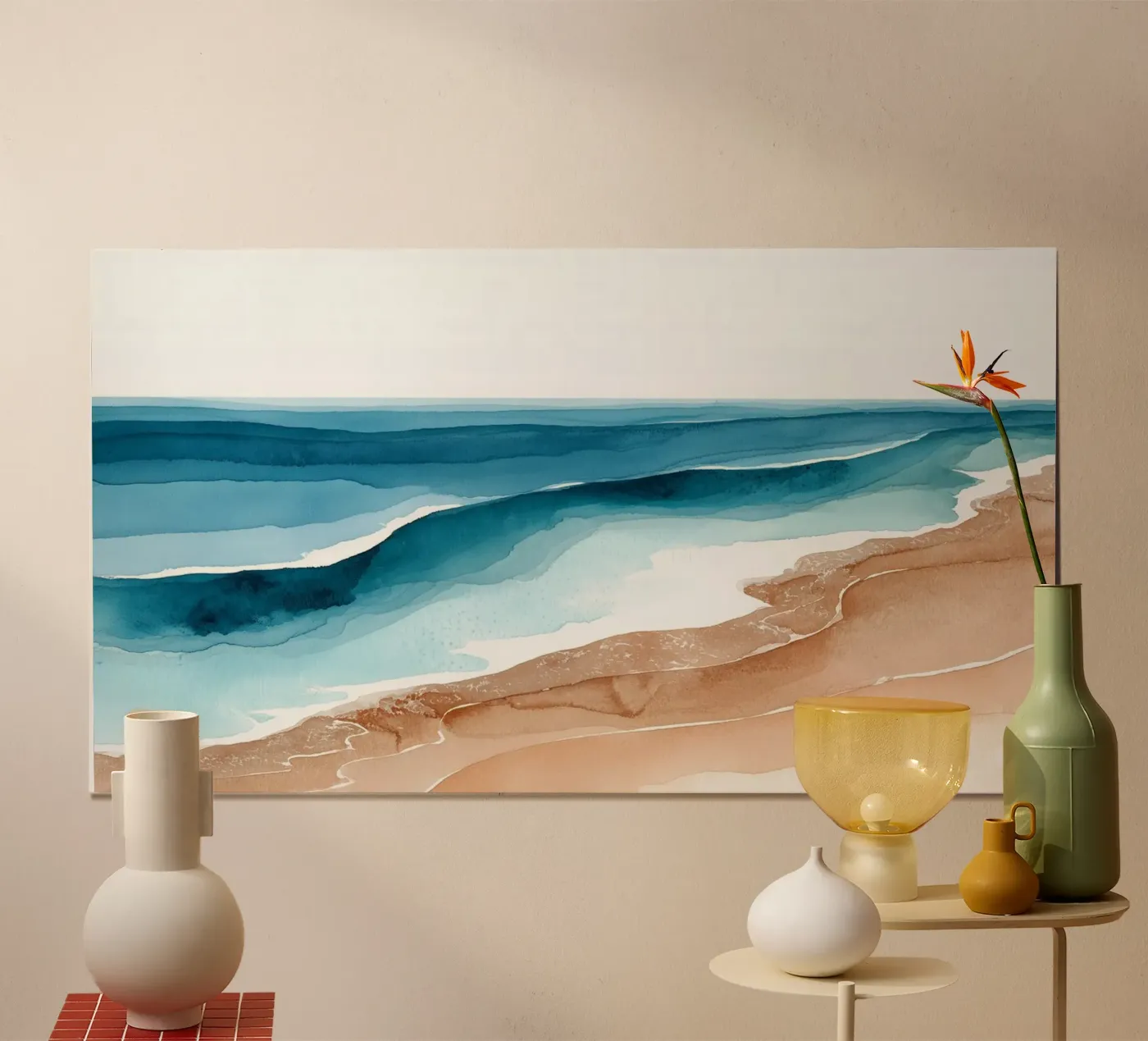 Shifting Tides poster da Matthias Keller Studio