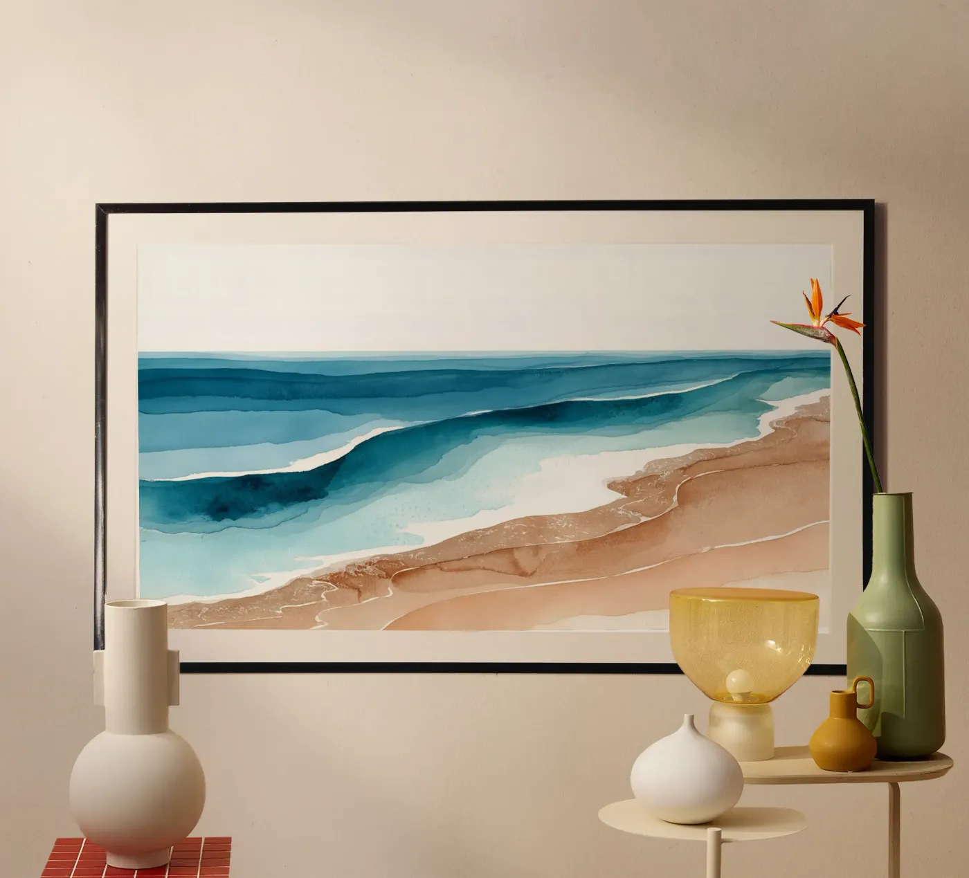 Shifting Tides poster da Matthias Keller Studio