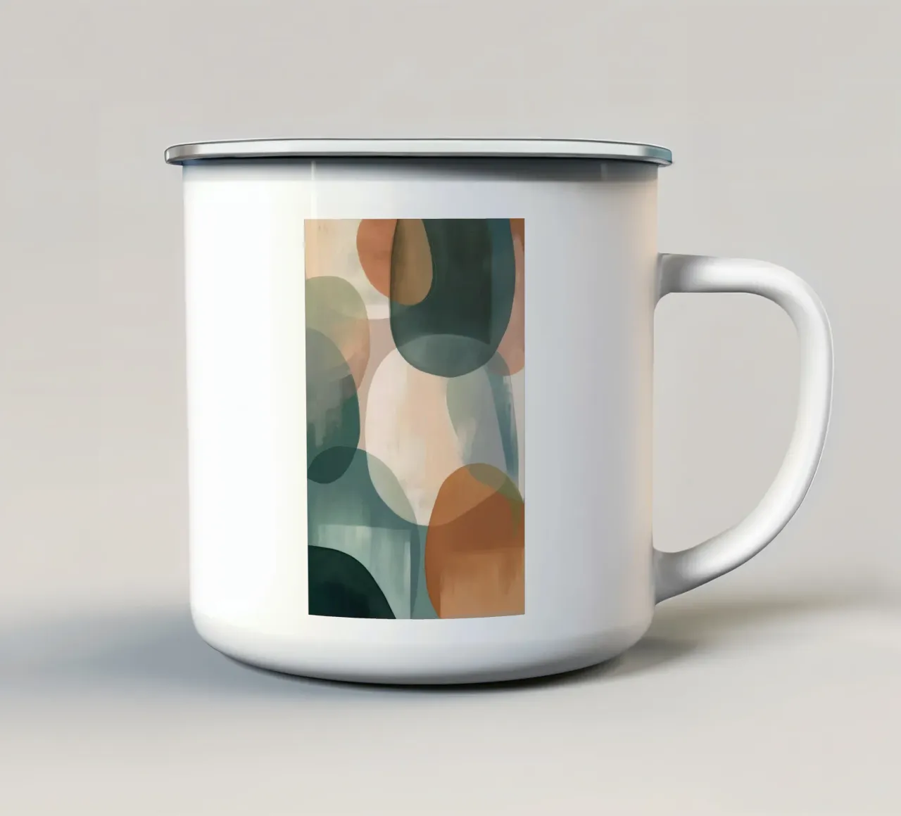 Arte da parete di Imagine tazza in smalto da Imagine
