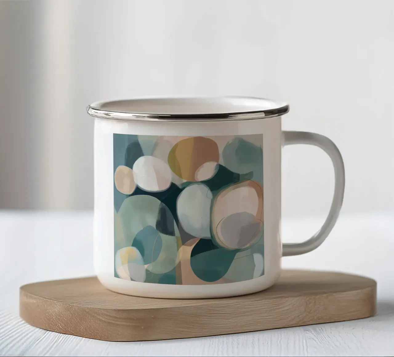 Arte da parete di Imagine tazza in smalto da Imagine