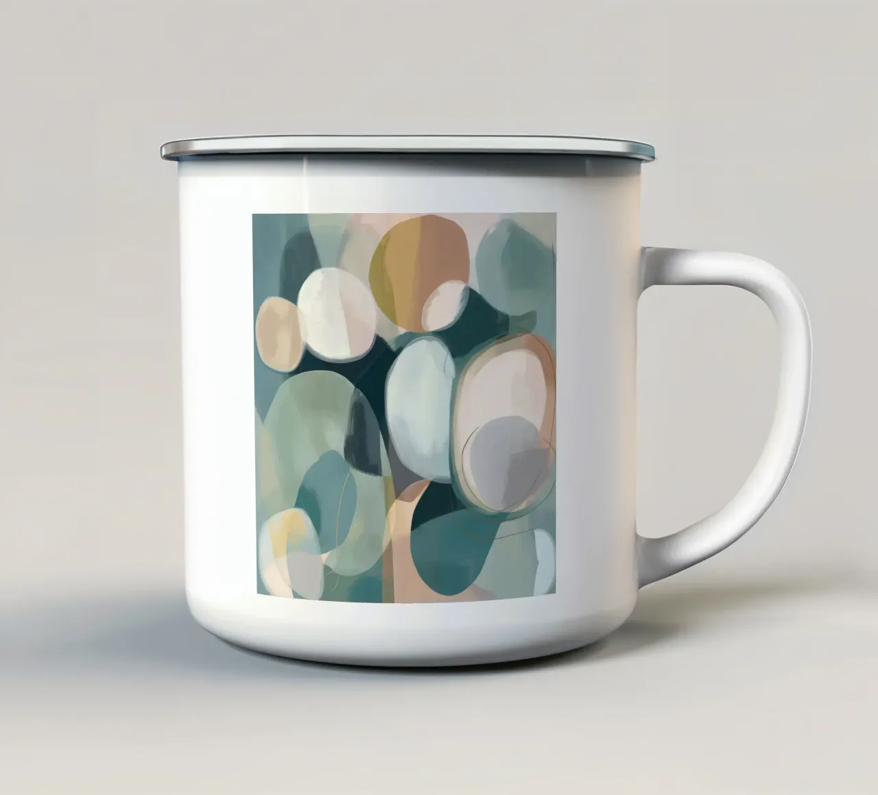 Arte da parete di Imagine tazza in smalto da Imagine