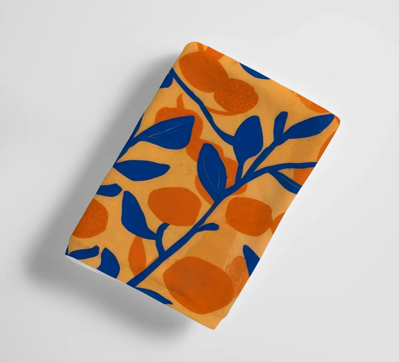 Orange Grove Portrait towel by Peak Delusion