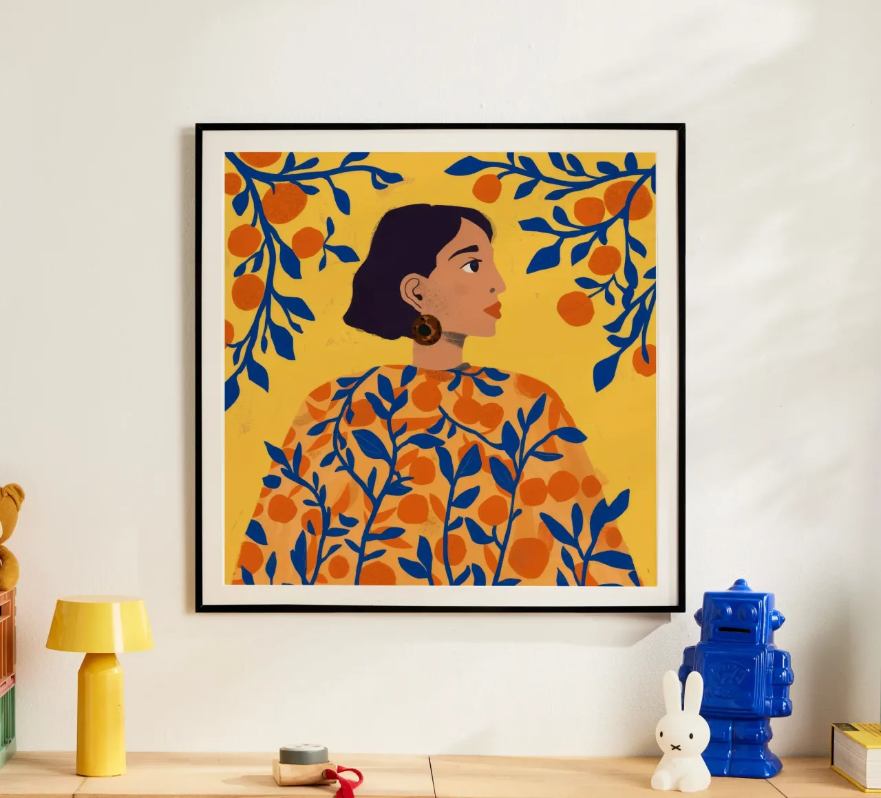 Orange Grove Portrait poster by Peak Delusion