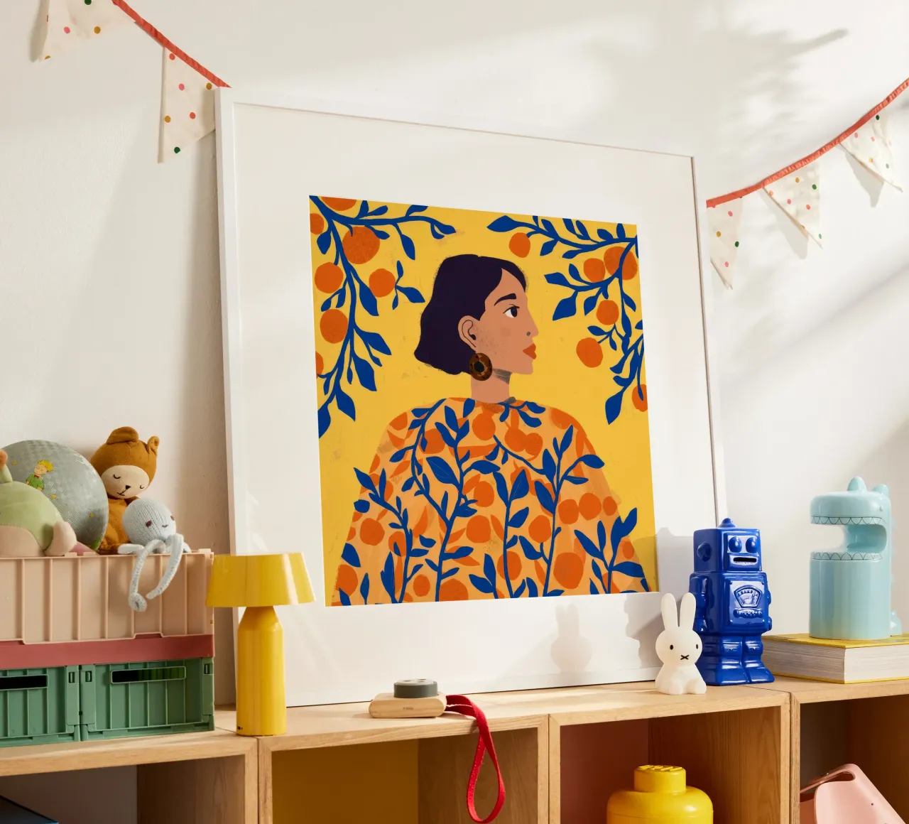 Orange Grove Portrait poster by Peak Delusion
