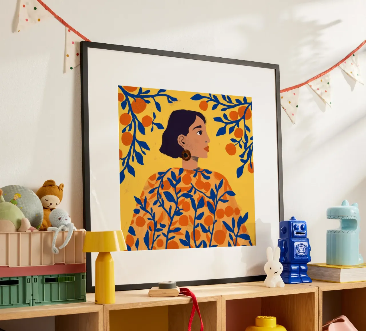 Orange Grove Portrait poster by Peak Delusion