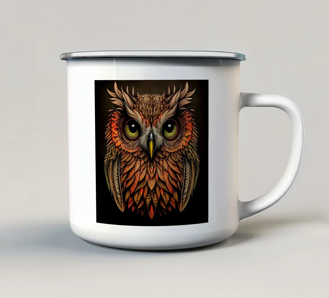 Arte da parete di Imagine tazza in smalto da Imagine