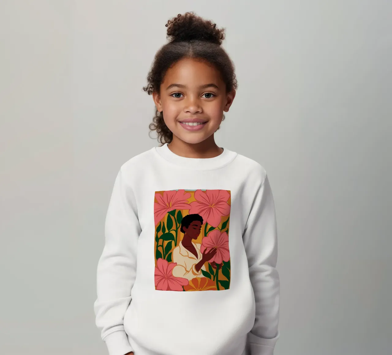 Lovers in the Jungle kids sweatshirt by Peak Delusion