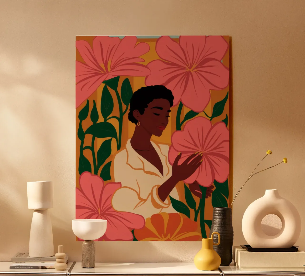 Lovers in the Jungle acrylic glass by Peak Delusion