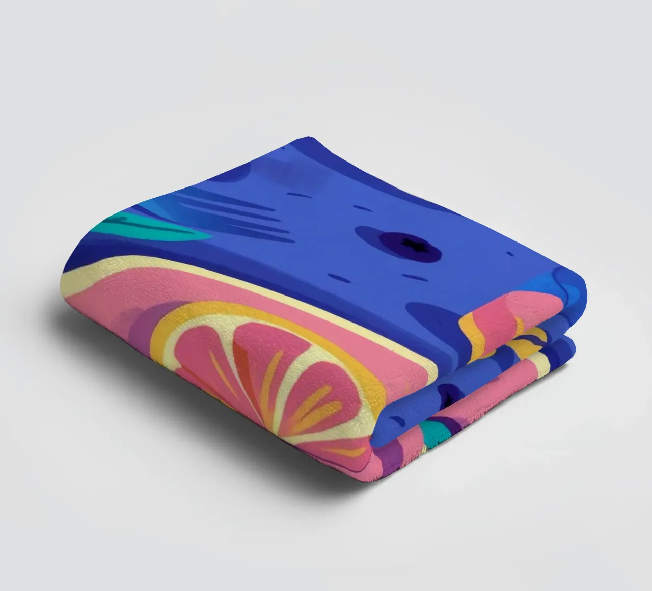 Citrus Splash Soiree towel by Muse Artworks