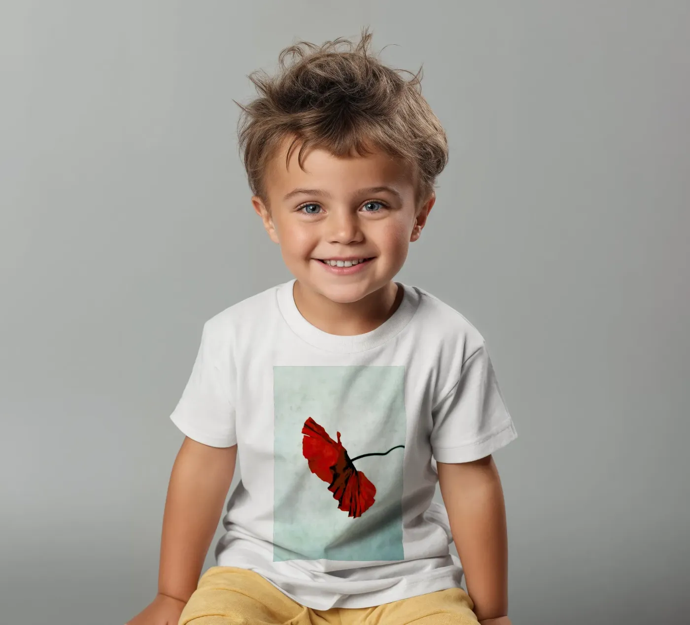 Red t-shirt bambini da Angelo Cerantola