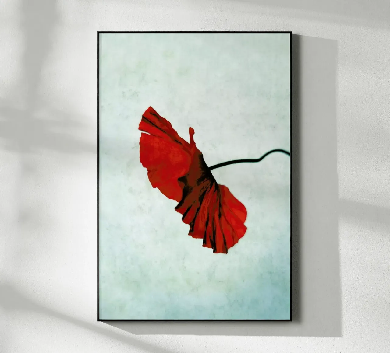 Red acrylic glass by Angelo Cerantola