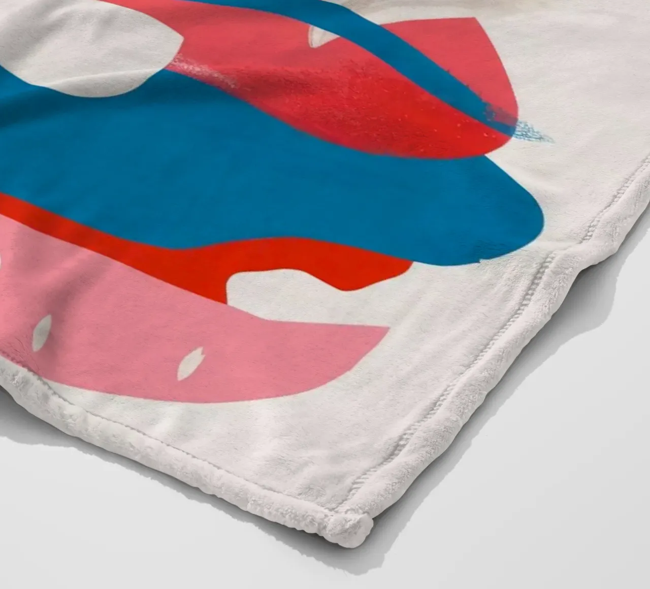 Sogno di un hamburger galleggiante coperta in pile da Muse Artworks