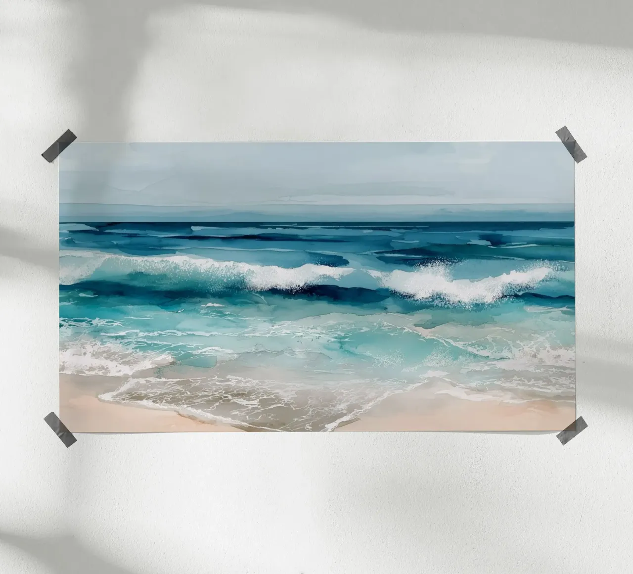 Breaking Blue poster da Matthias Keller Studio