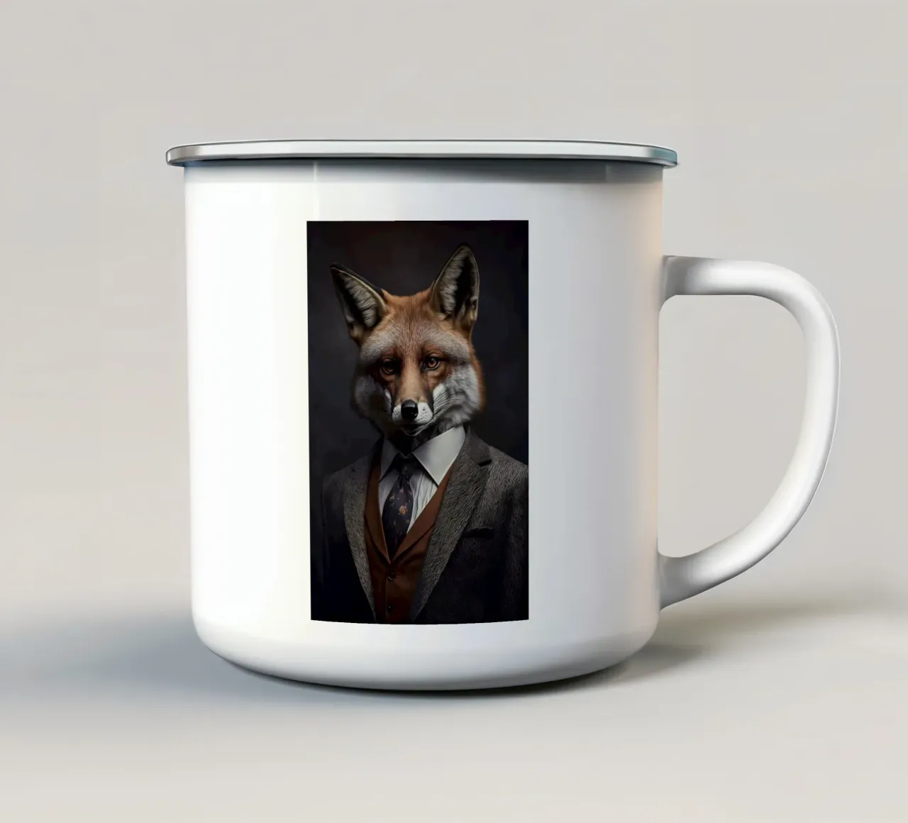 Arte da parete di Imagine tazza in smalto da Imagine