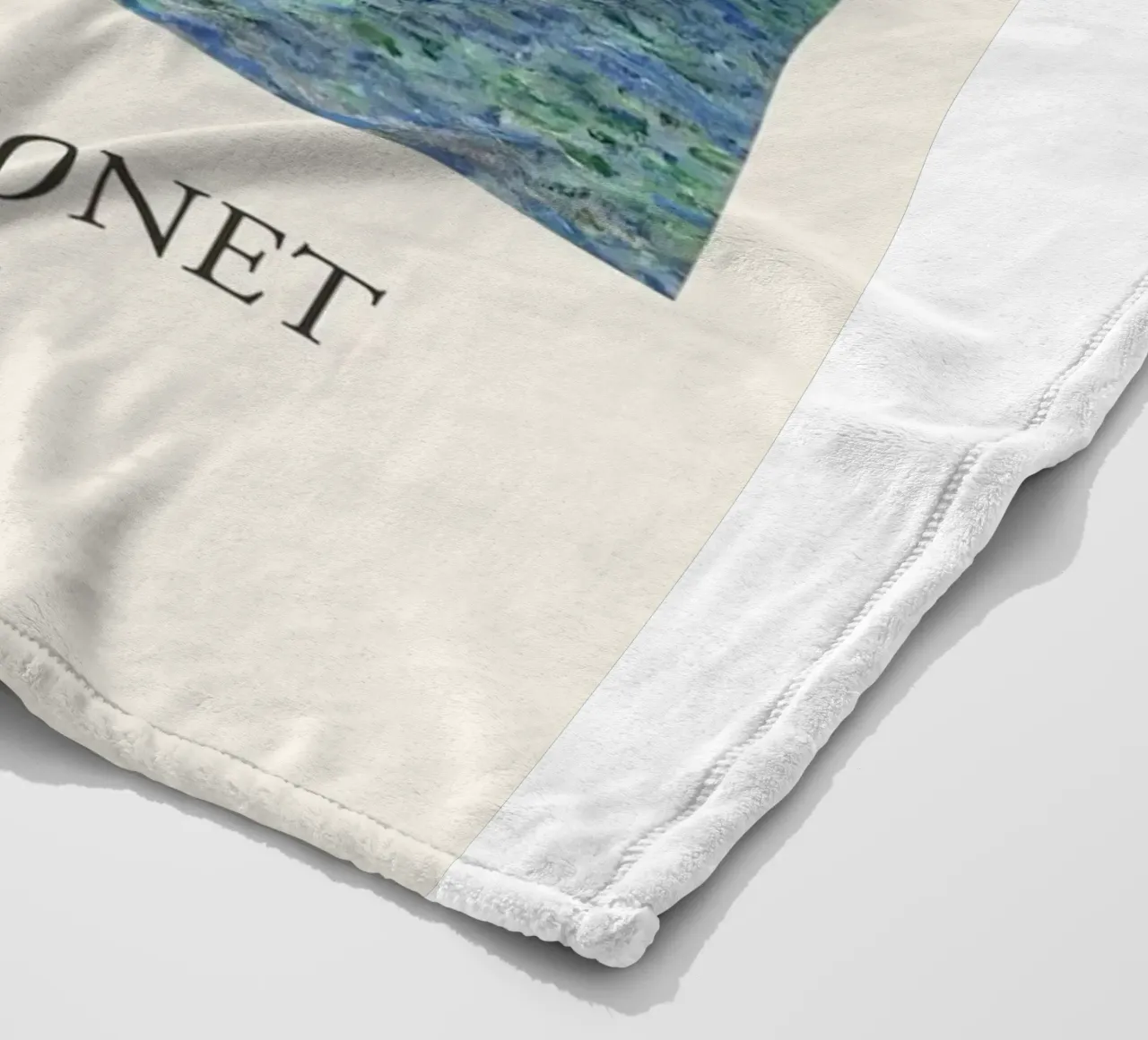 Monet 1888 coperta in pile da Günstiger Laden