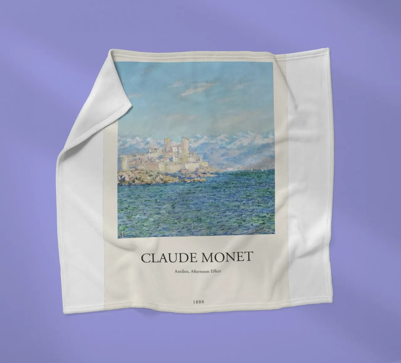 Monet 1888 coperta in pile da Günstiger Laden