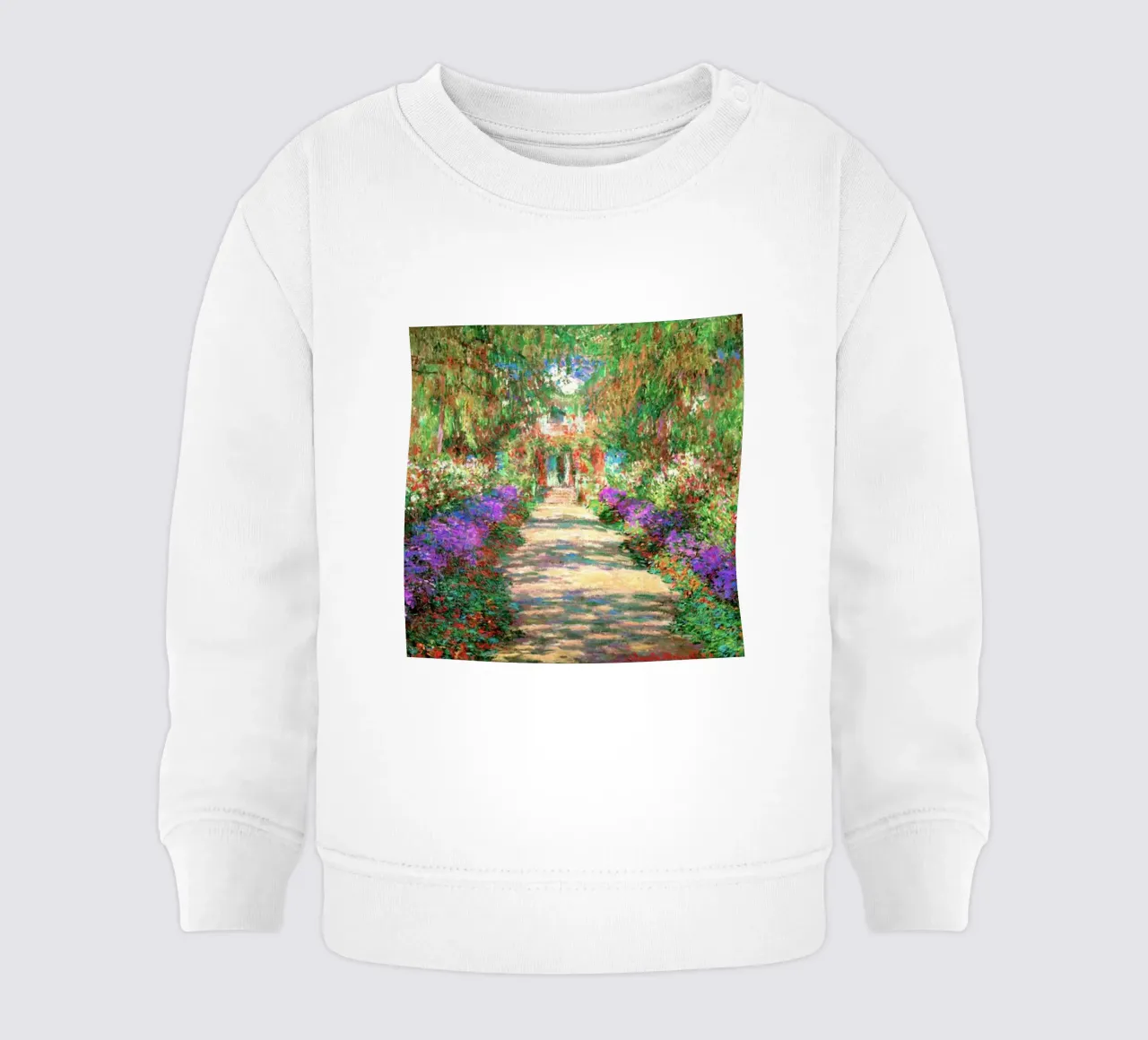 Il viale dei ricordi di Monet felpa neonato da Günstiger Laden