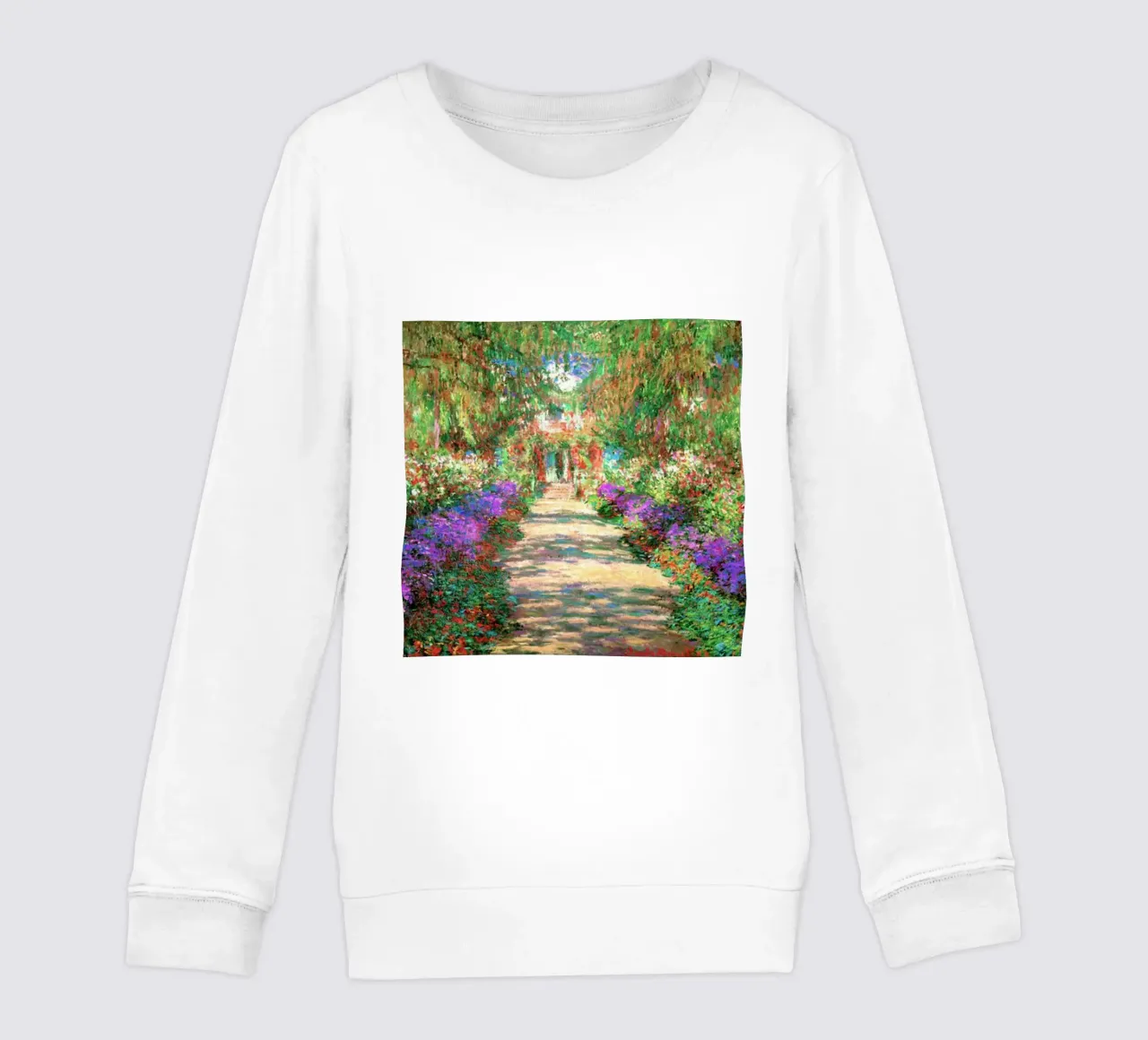 Il viale dei ricordi di Monet felpa bambino da Günstiger Laden