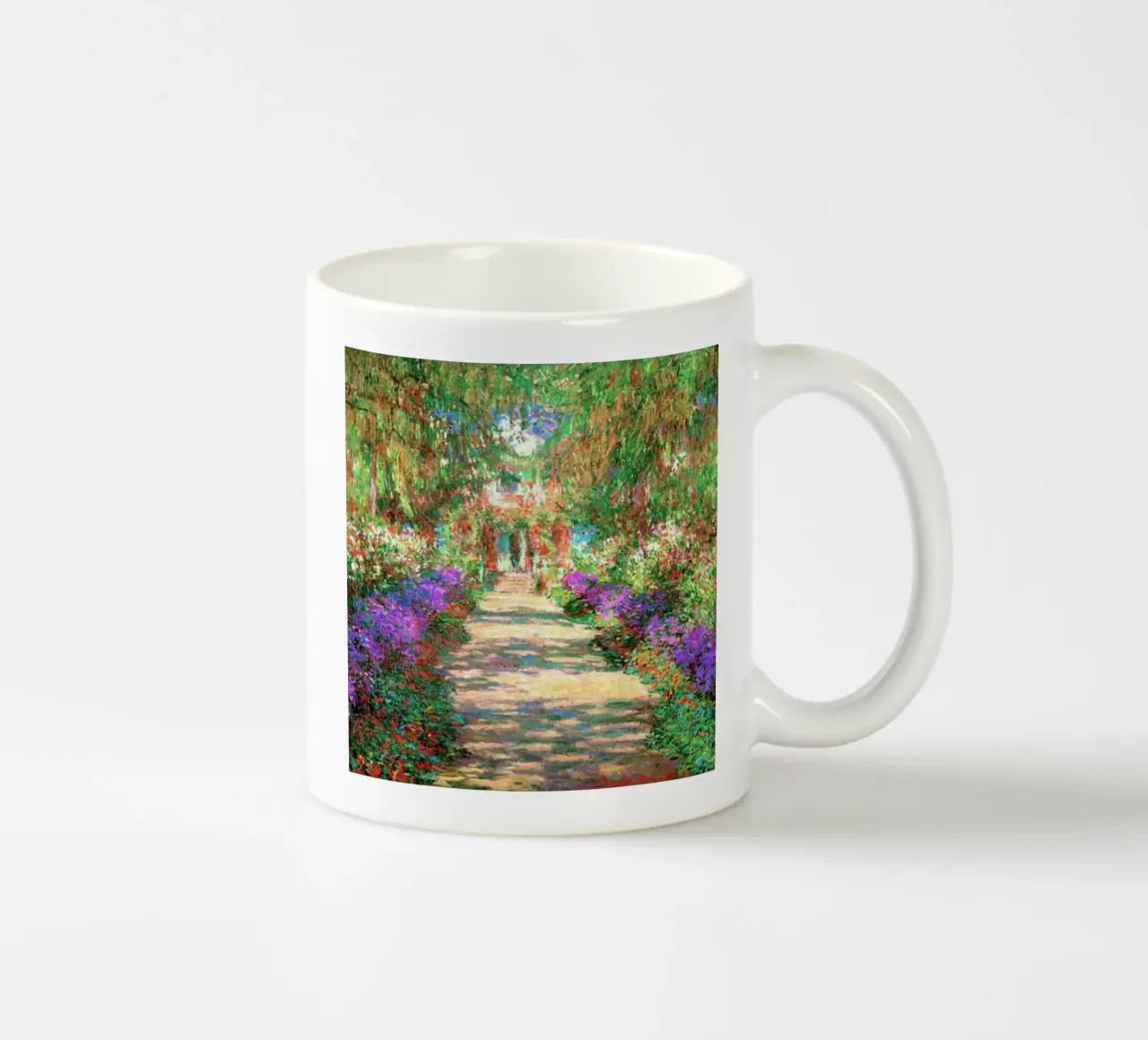 Il viale dei ricordi di Monet tazza in ceramica da Günstiger Laden