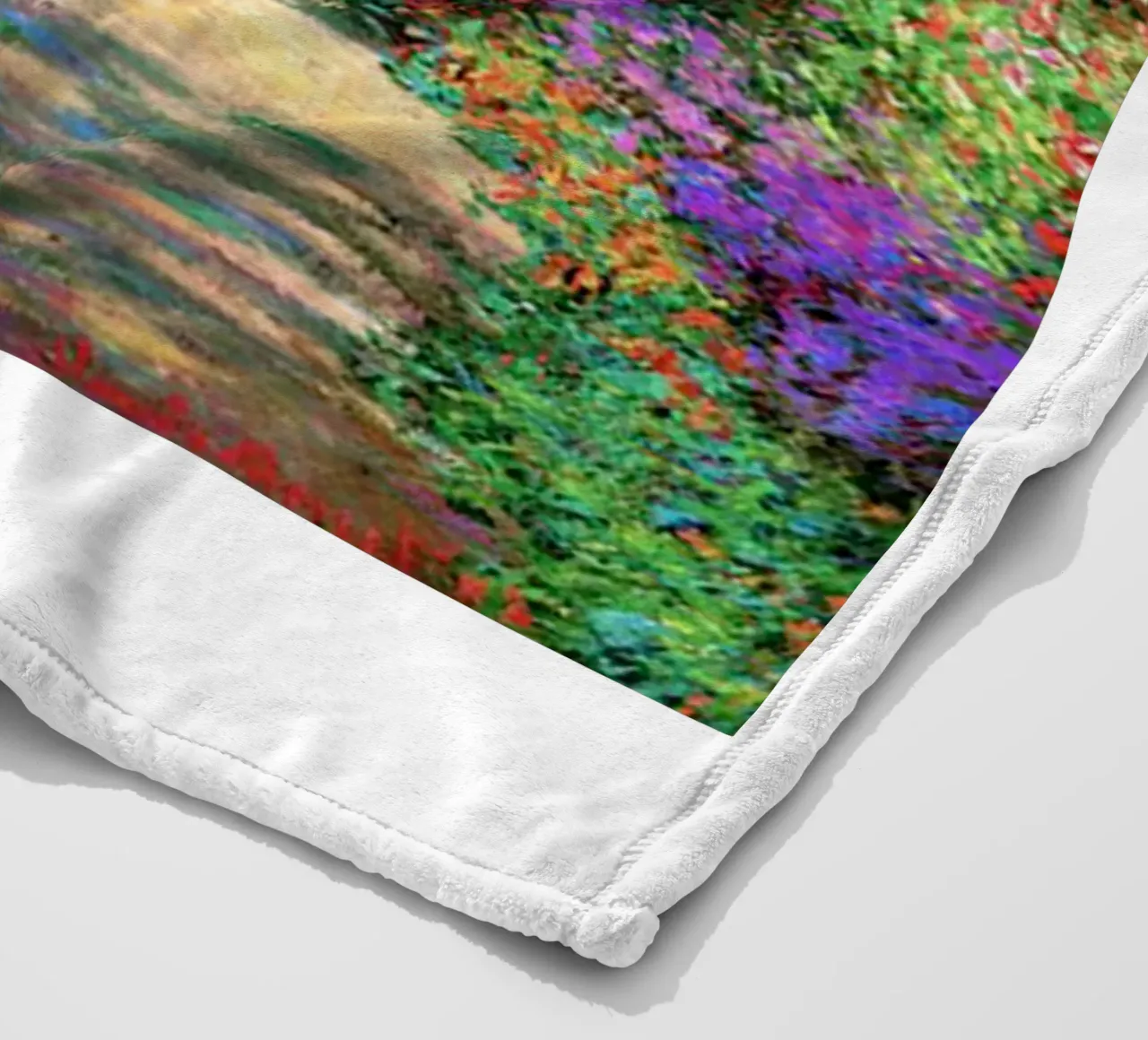 Il viale dei ricordi di Monet coperta in pile da Günstiger Laden