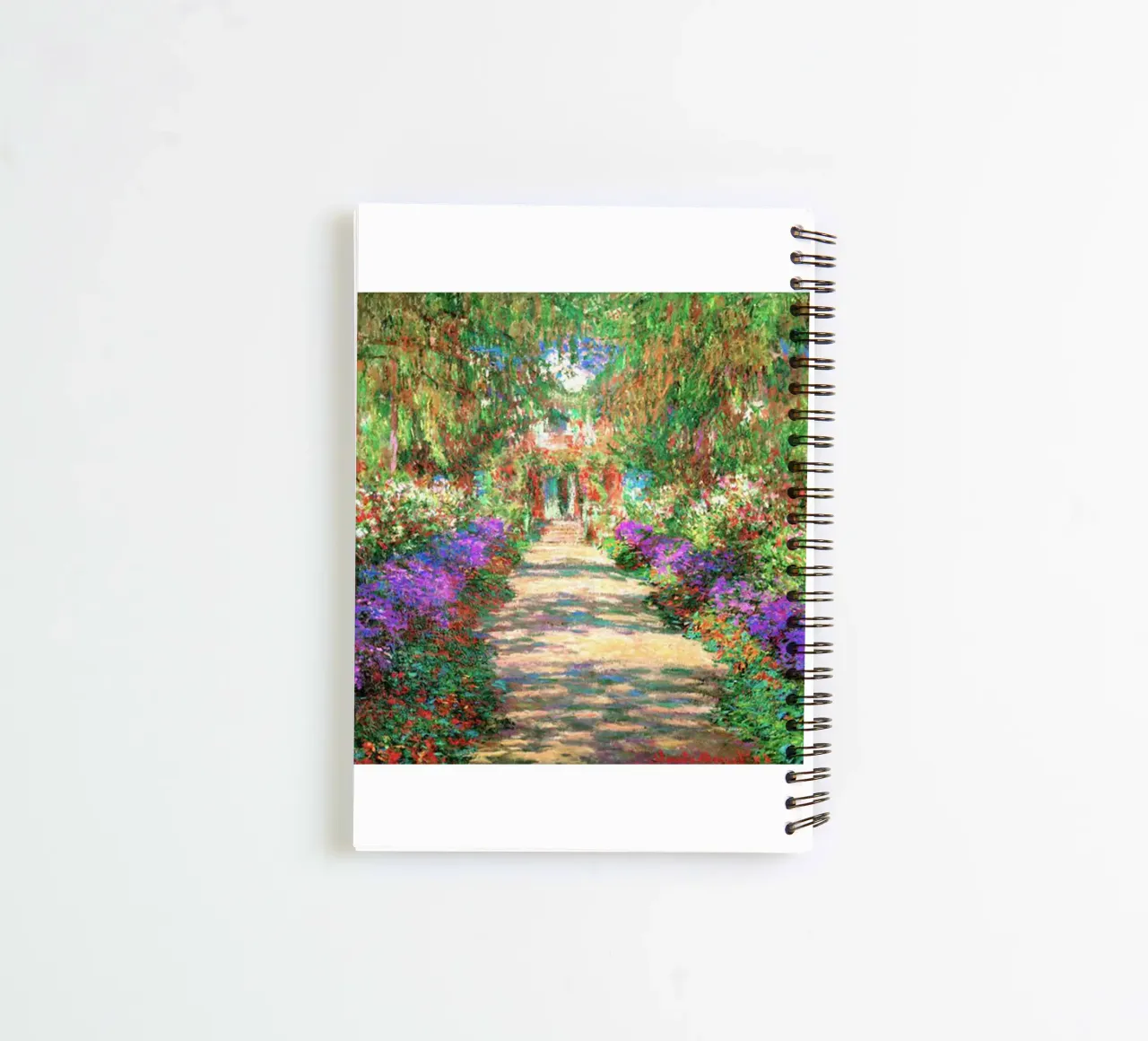 Monet Memory Lane spiral notebook by Günstiger Laden