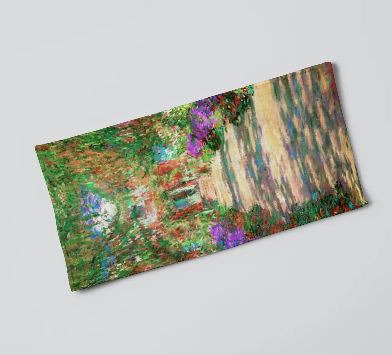 Il viale dei ricordi di Monet asciugamano da bagno da Günstiger Laden