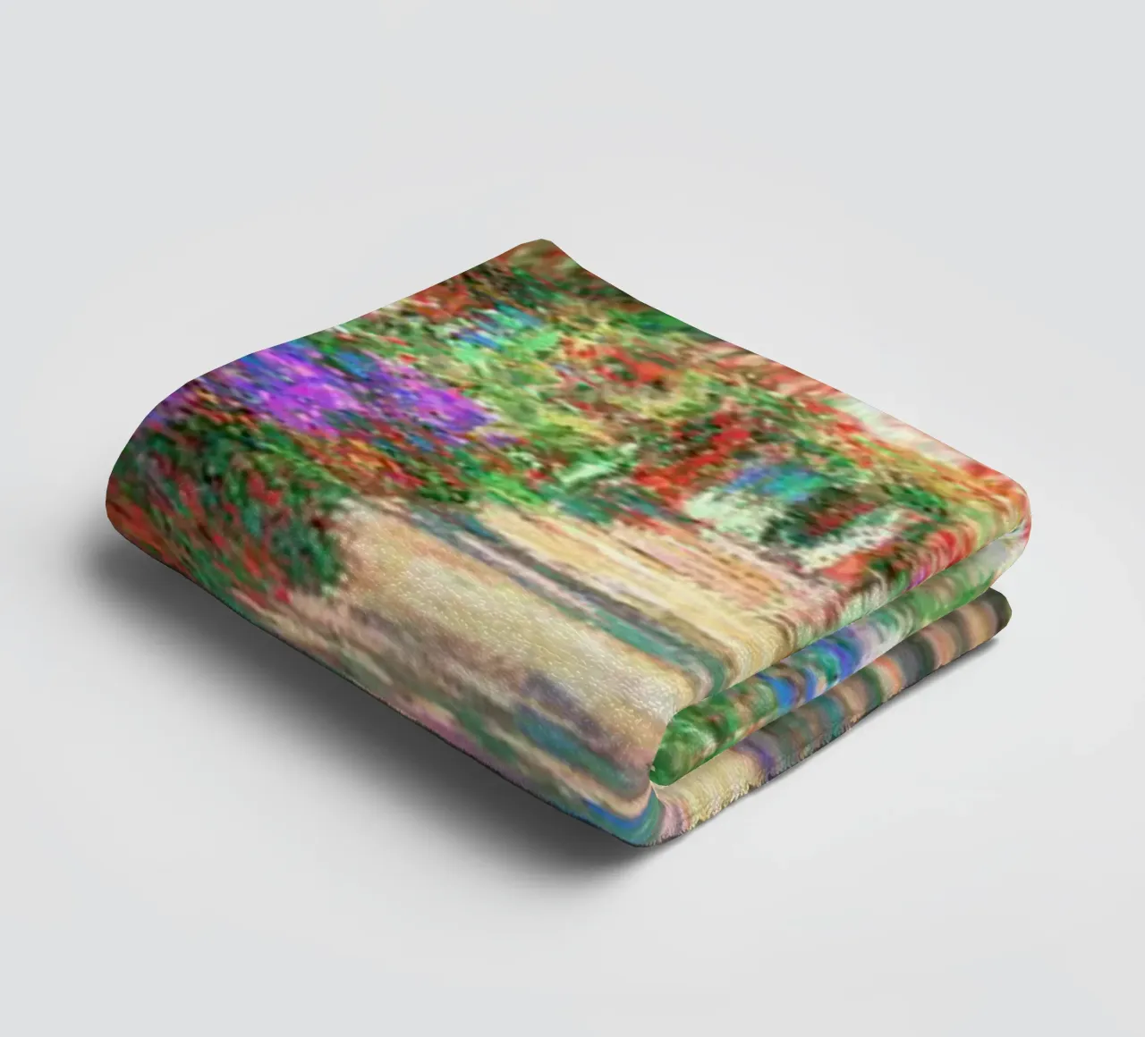 Il viale dei ricordi di Monet asciugamano da bagno da Günstiger Laden