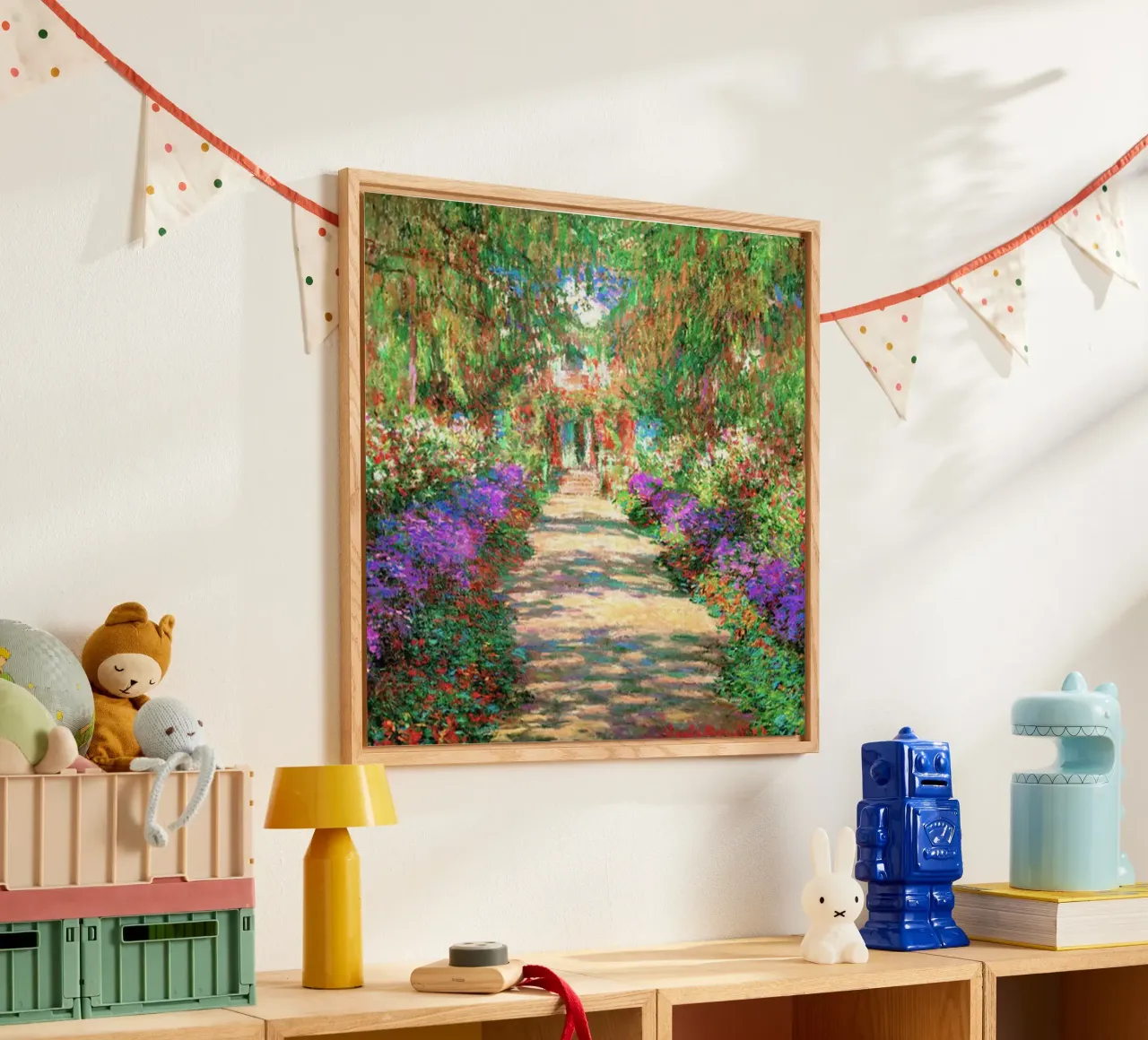 Il viale dei ricordi di Monet plexiglass da Günstiger Laden
