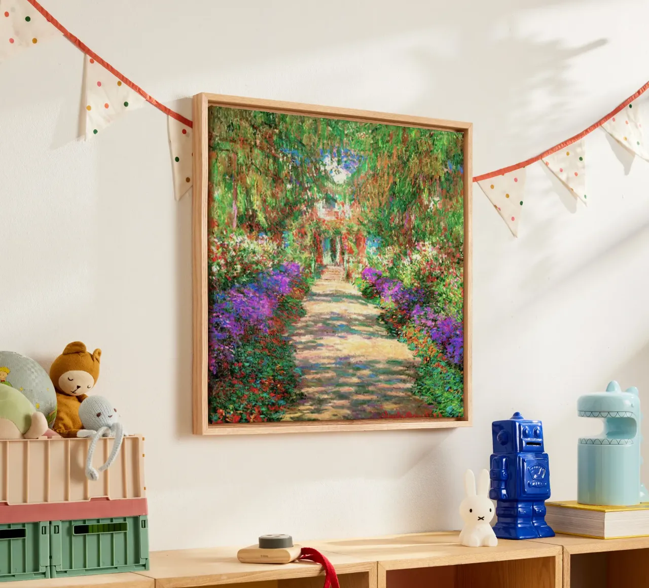 Monet memory lane canvas van Günstiger Laden